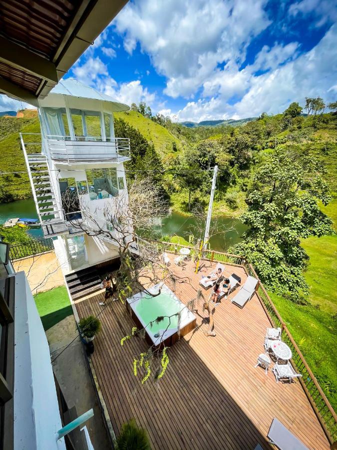 Piedra Del Penol Hotel Guatapé Exterior foto